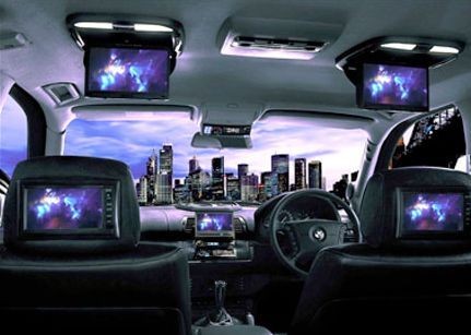 Limousine ICE (In-Car Entertainment) Limo Hire