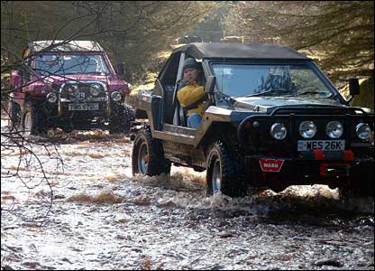 Off Roading Limo Hire