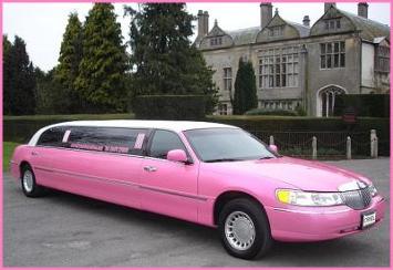 Rugby Pink Limo Hire Limo Hire